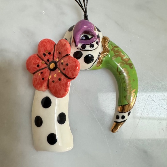 Vintage 2004 SWAK Lynda Corneille Character Collectibles Flamingo Pin Brooch - Picture 4 of 12